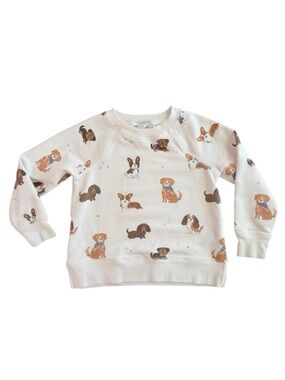 Angel Dear Kids Best Friend Dogs Puppies Sweatshirt 2T GIRLS BOYS - Mini Boden